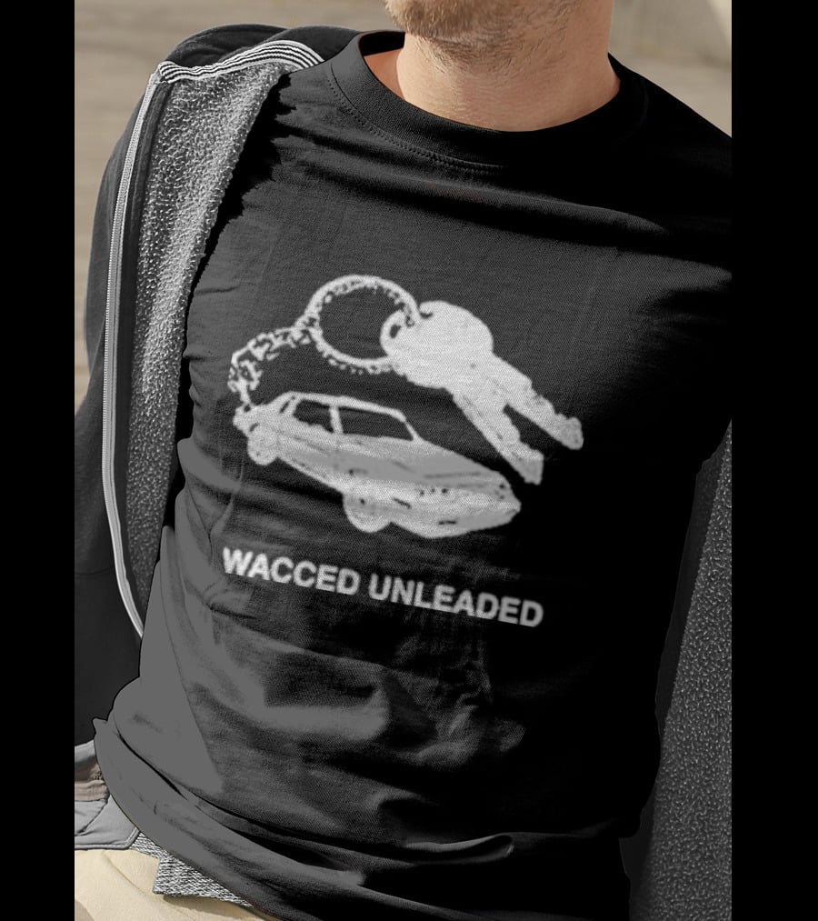 Wacced Unleaded Car Keys And Vehicle T-Shirt