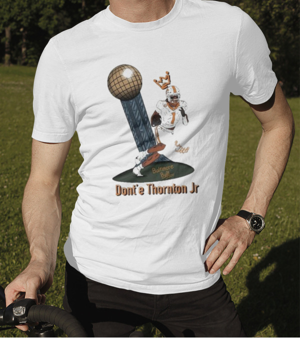 Baltimore Built Dont’e Thornton Jr Iconic Football T-Shirt