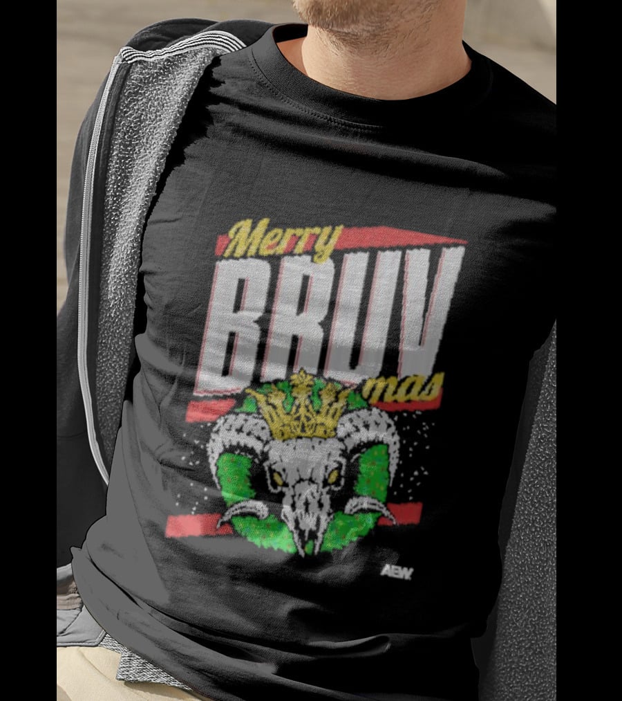 Will Ospreay Merry BRUVmas AEW Holiday Ugly Christmas T-Shirt