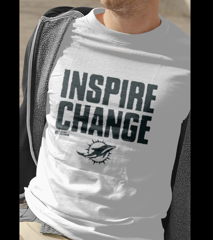 Miami Dolphins Inspire Change NFL Initiative T-Shirt