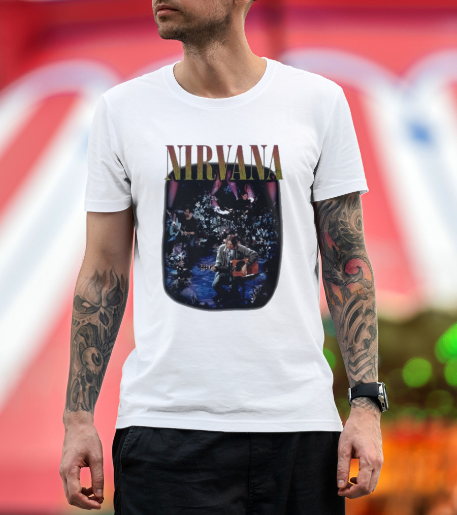 Nirvana 30th Anniversary Unplugged In New York T-Shirt
