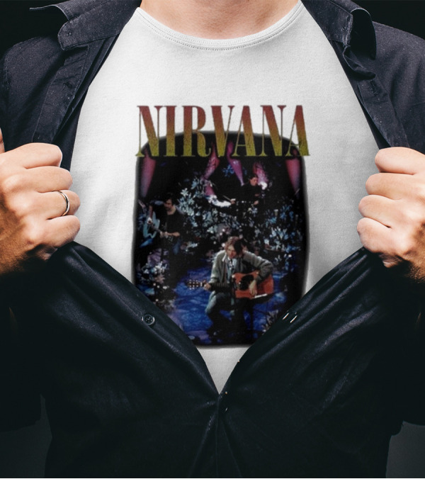 Nirvana 30th Anniversary Unplugged In New York T-Shirt