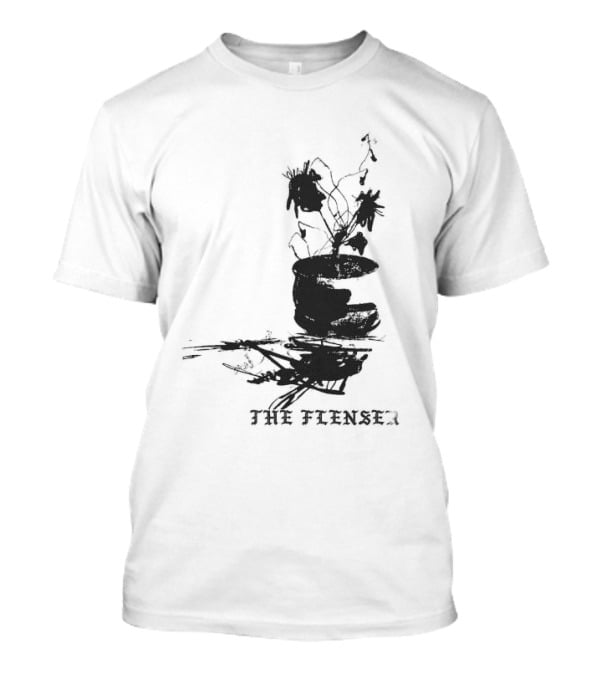 The Flenser Sad Flower Reflection T-Shirt
