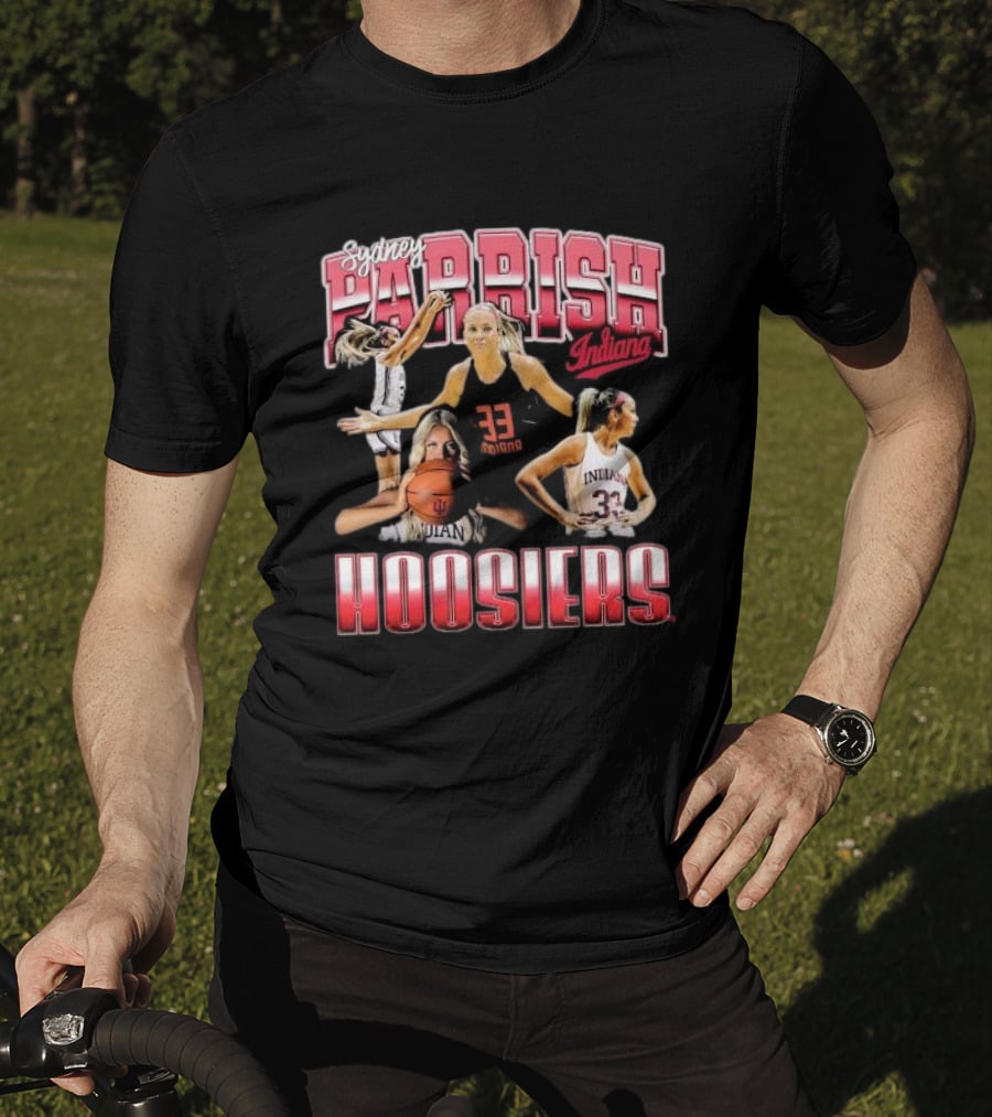 Sydney Parrish Indiana Hoosiers Basketball 33 T-Shirt
