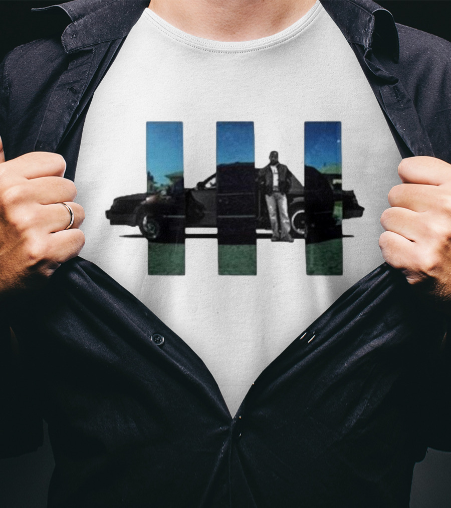 Kendrick Lamar GNX And GKMC Album Cover Car Concept T-Shirt