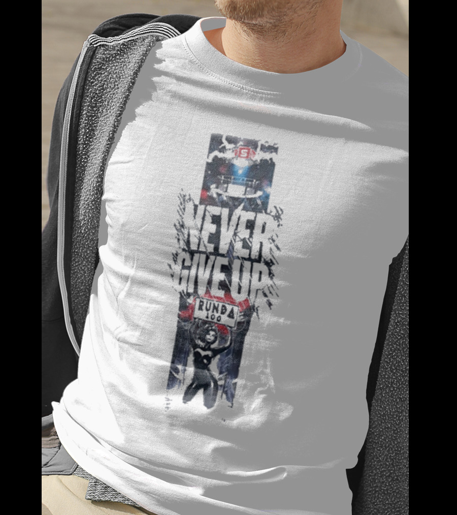 KSW Never Give Up Runda 100 T-Shirt