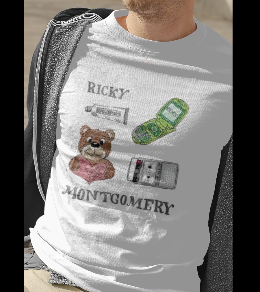 Ricky Montgomery Love Bear Phone And Paint Tube T-Shirt