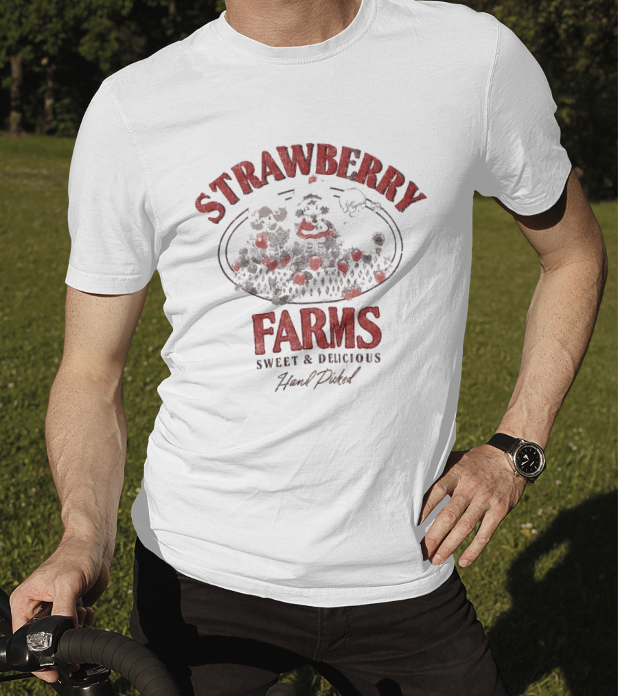 Strawberry Farms Sweet And Delicious Hand Picked T-Shirt