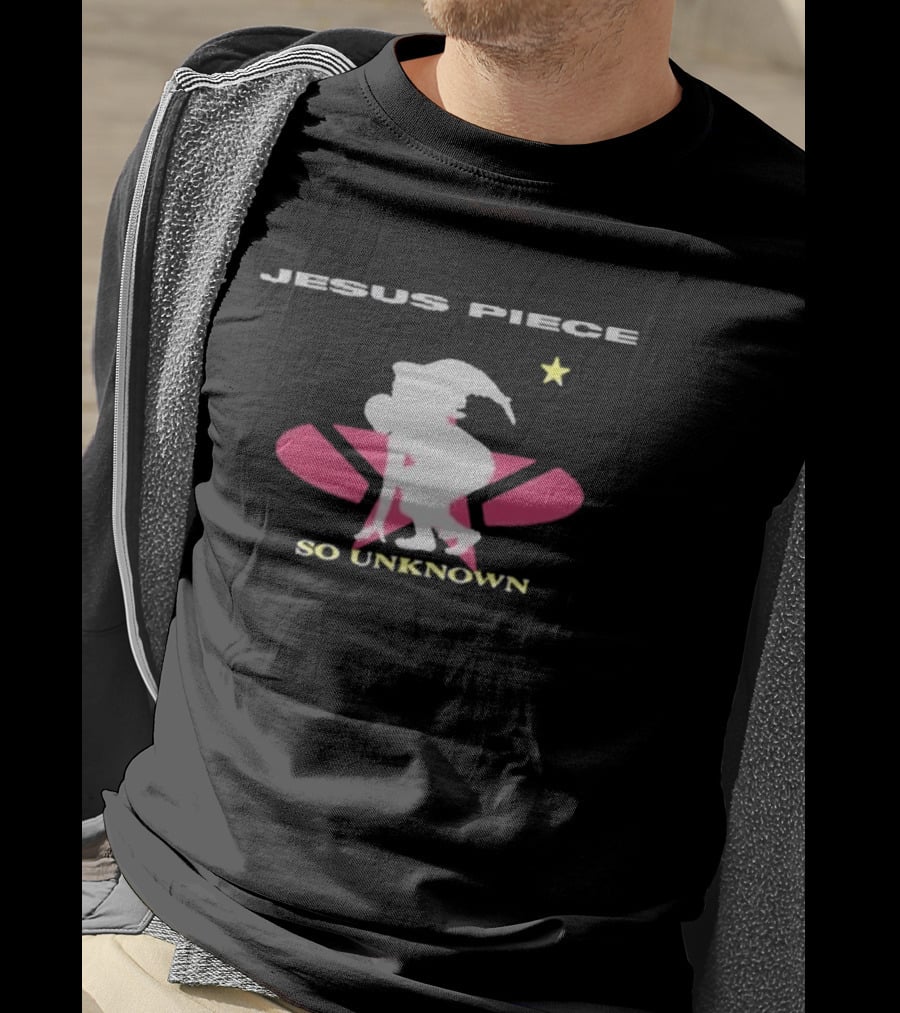Jesus Piece So Unknown Silver Star T-Shirt