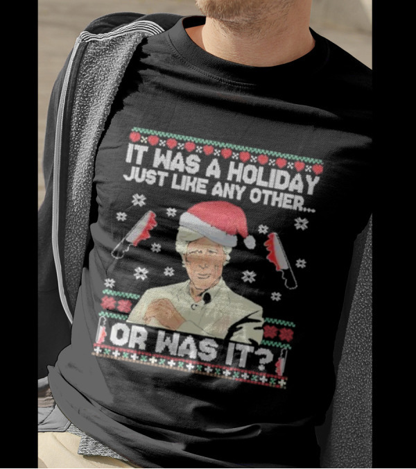 Keith Morrison Holiday Any Other Or Was It Santa Hat Knives T-Shirt