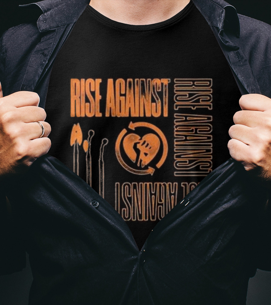 Rise Against Matches Cube T-Shirt