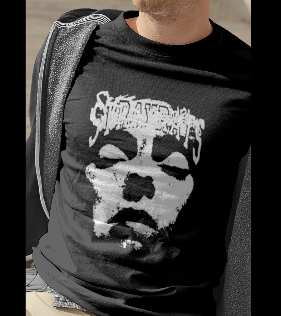 Stray Rats Face Monochrome T-Shirt