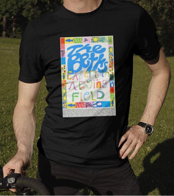 The Beths Expert In A Dying Field Colorful Lettering T-Shirt