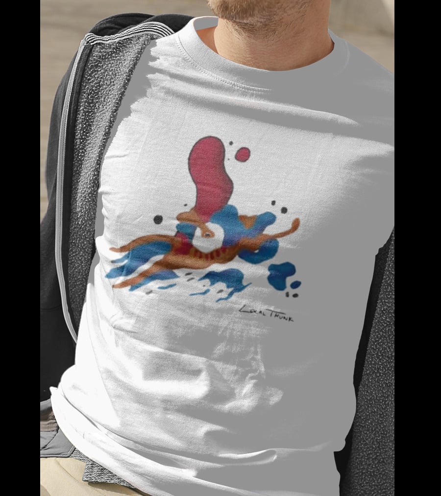 Balatro Merch Abstract Joker Local Thunk Dynamic Color Splash T-Shirt