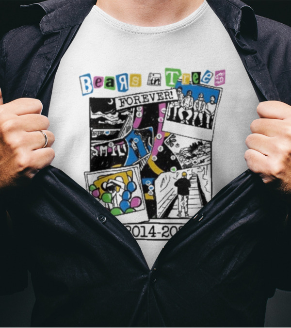 Bears In Trees Forever 2014-2024 T-Shirt