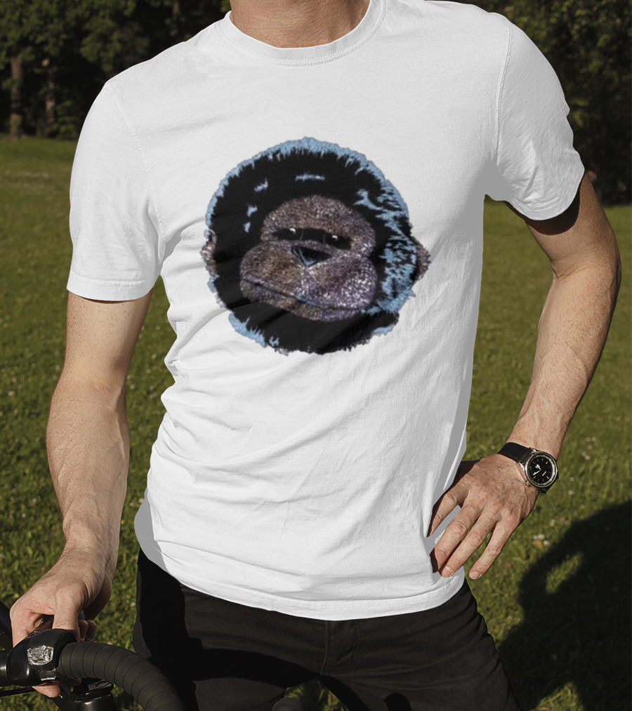 Christmas Dinosaur Jr Gorilla Head T-Shirt