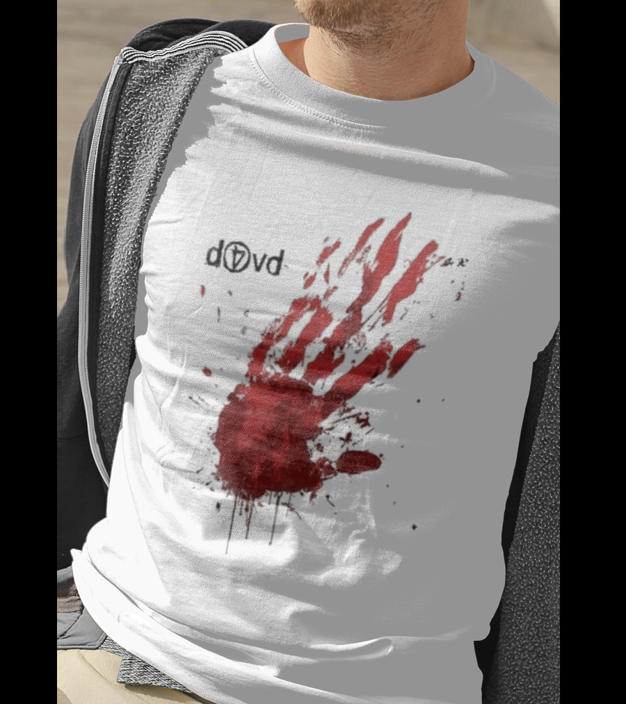 D4VD Blood Handprint Splatter T-Shirt
