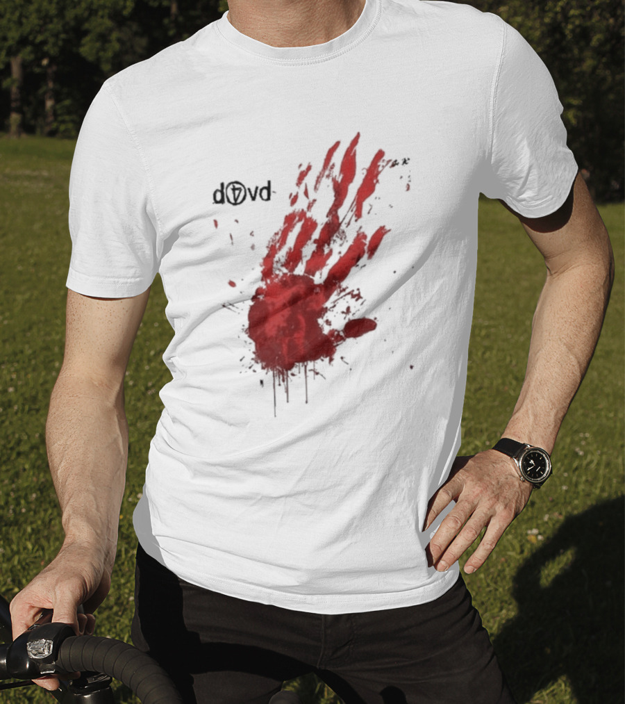 D4VD Blood Handprint Splatter T-Shirt