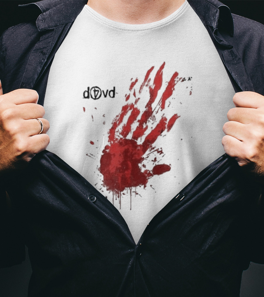 D4VD Blood Handprint Splatter T-Shirt