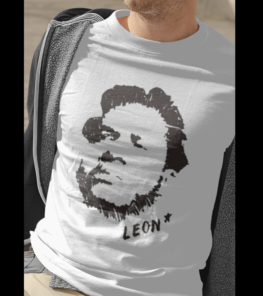 Leon Bridges Leon Sketch Face T-Shirt