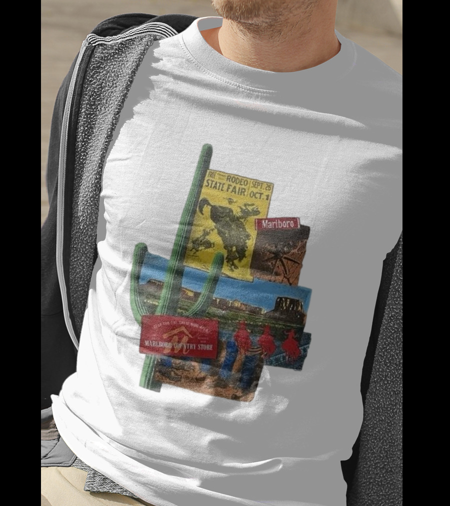 Rodeo State Fair Marlboro Country Store Wild West Promo T-Shirt