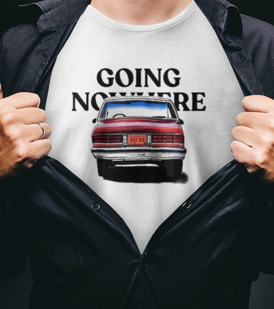 Mgk Going Nowhere Fast Est 19Xx Retro Car T-Shirt