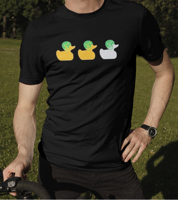 Duck Duck Gray Duck Vikings Helmet Trio T-Shirt