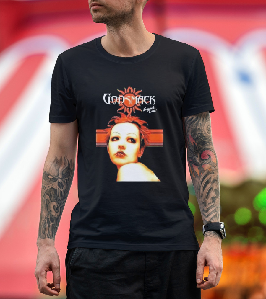 Godsmack Smack This Sun Logo Face T-Shirt
