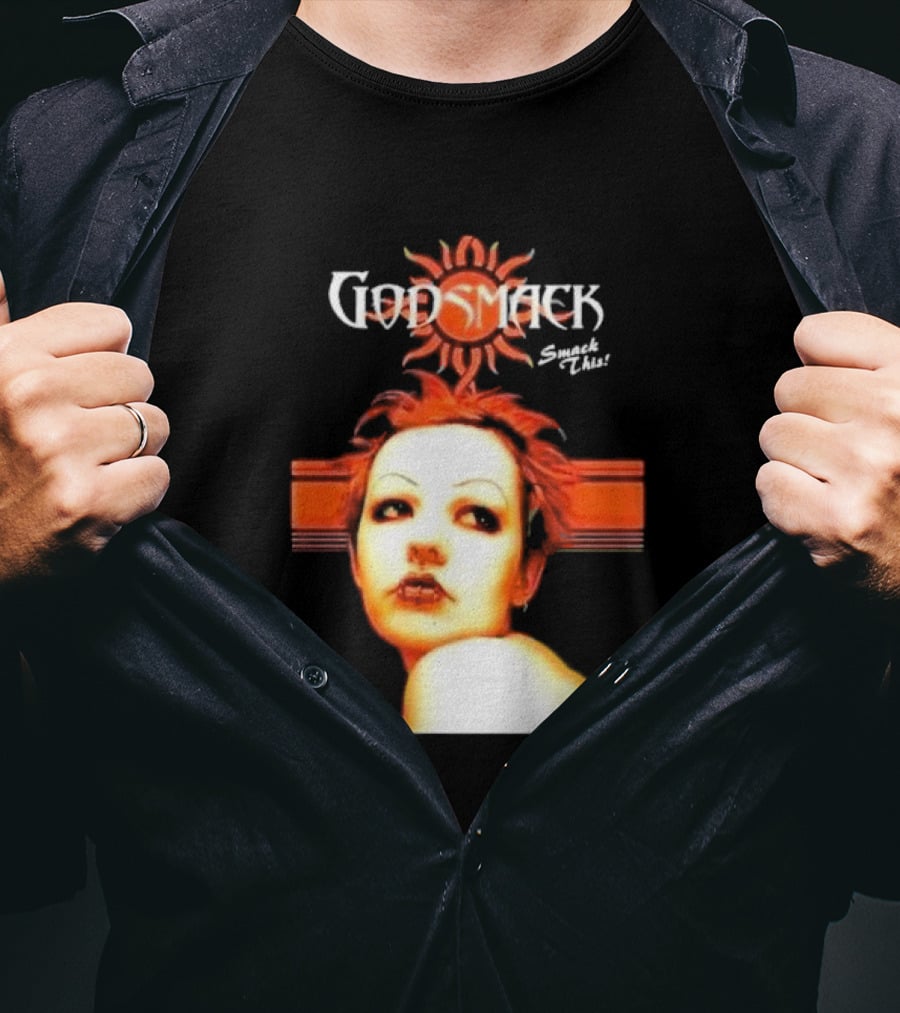 Godsmack Smack This Sun Logo Face T-Shirt
