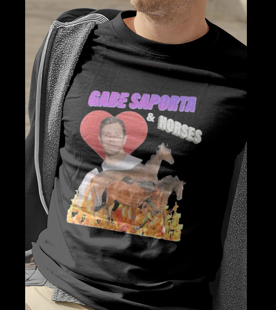 Gabe Saporta And Horses T-Shirt