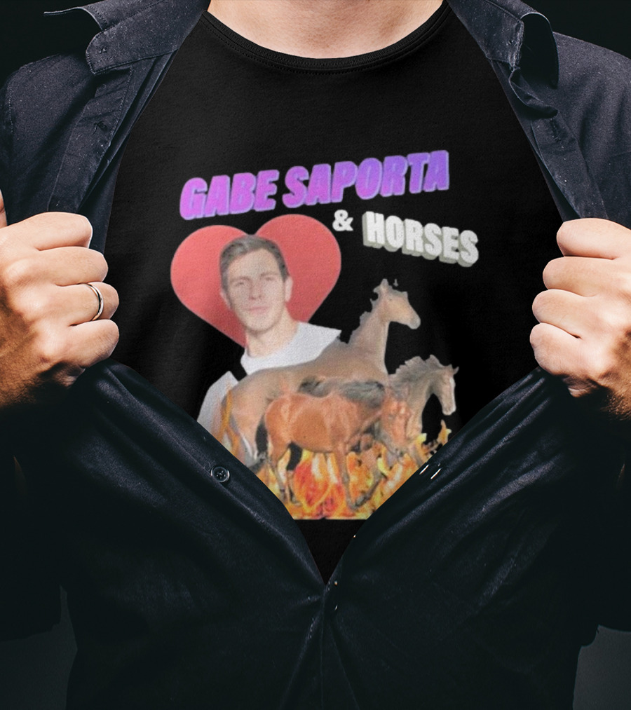 Gabe Saporta And Horses T-Shirt