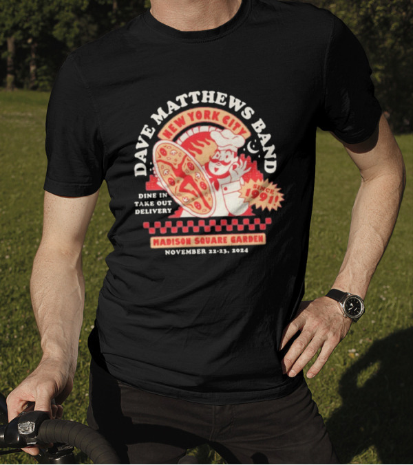 Dave Matthews Band New York City Madison Square Garden November 22-23 2024 Since 1991 Event T-Shirt
