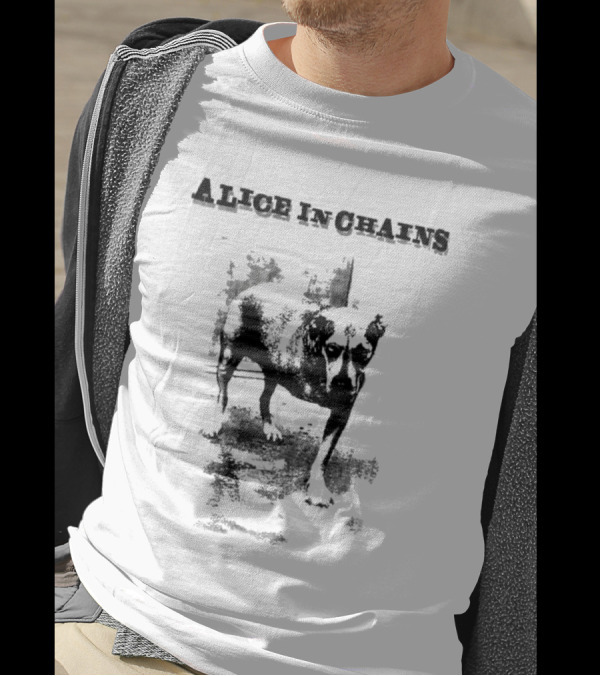 Alice In Chains Dog Grunge T-Shirt