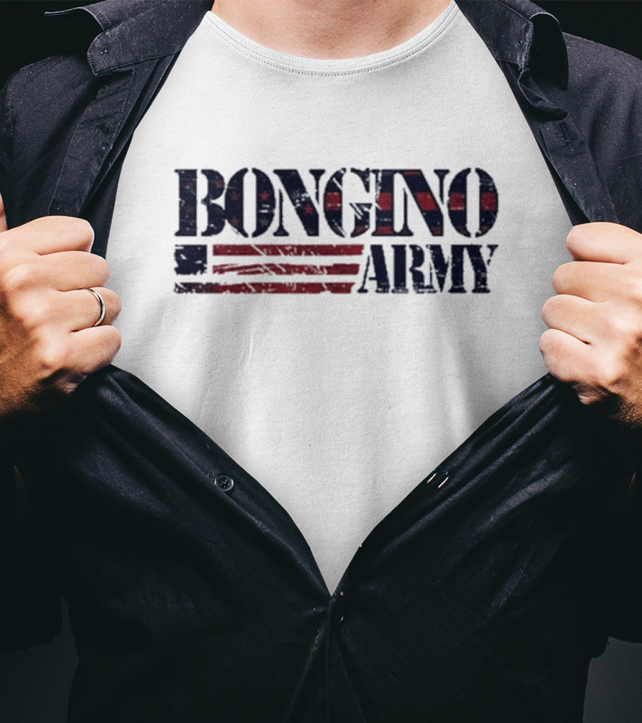 Bongino Army The Dan Bongino Show Flag T-Shirt