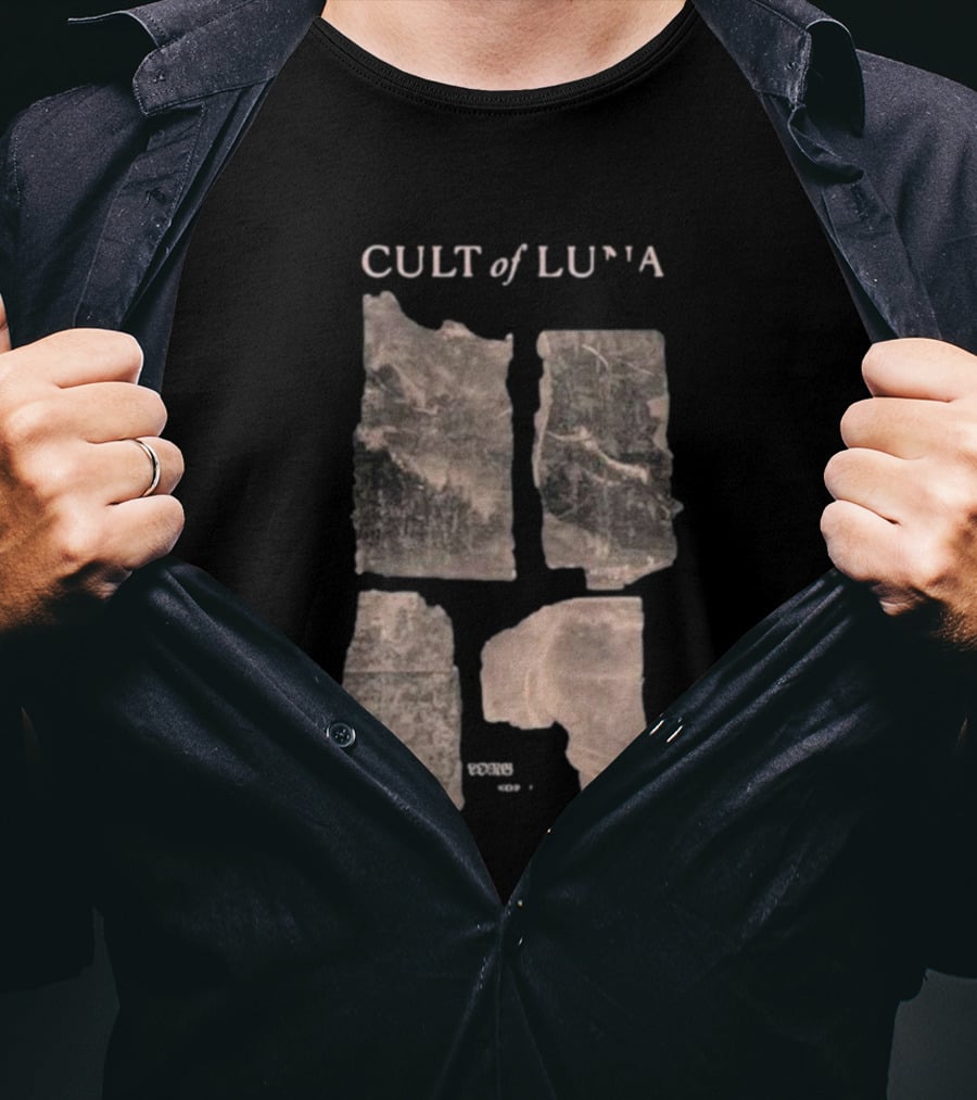 Cult Of Luna The Long Road North Map T-Shirt