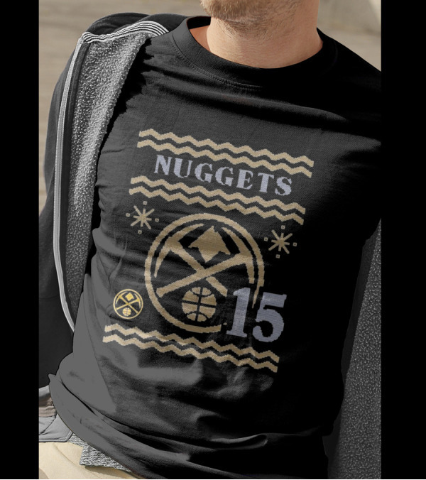 Nikola Jokic Denver Nuggets Number 15 Ugly T-Shirt