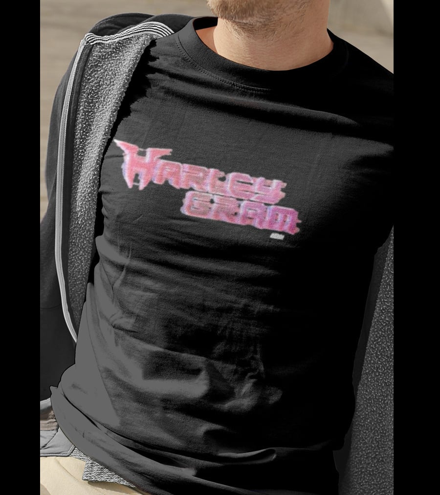 Harley Cameron Harleygram Pink Neon Text AEW T-Shirt