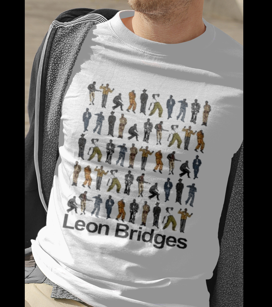 Leon Bridges Evolution Dance Figures T-Shirt