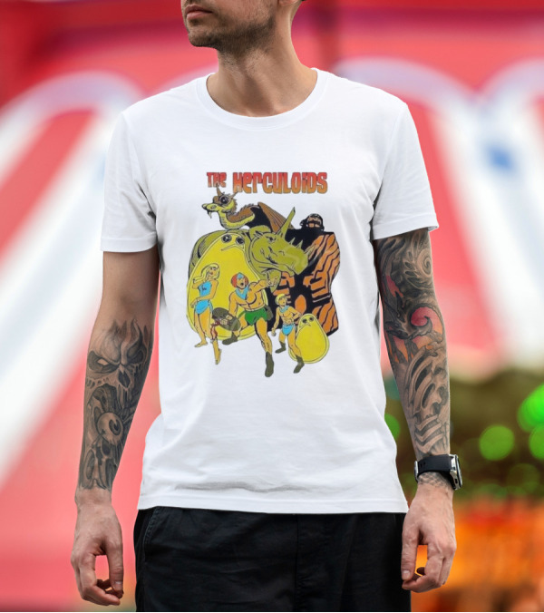 Premium T-Shirt: The Herculoids Classic Adventure Cartoon Characters T-Shirt The Herculoids Classic Adventure Cartoon Characters T-Shirt