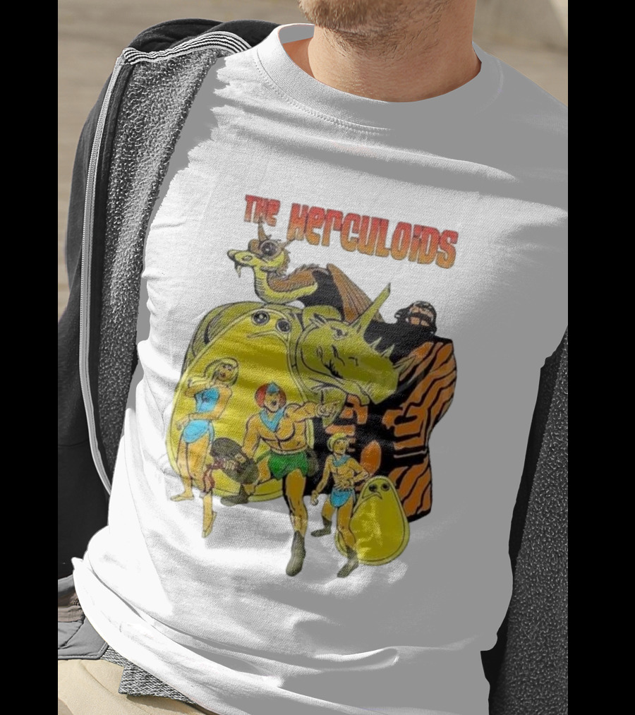 The Herculoids Classic Adventure Cartoon Characters T-Shirt