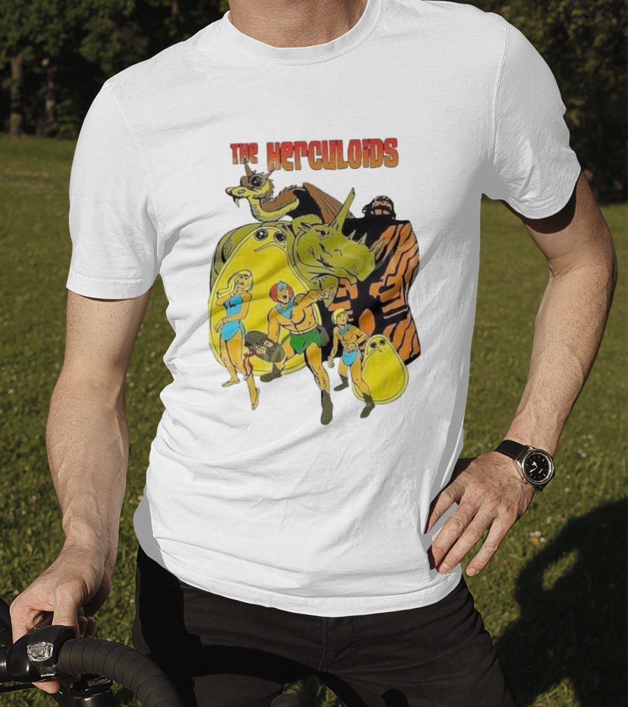 The Herculoids Classic Adventure Cartoon Characters T-Shirt