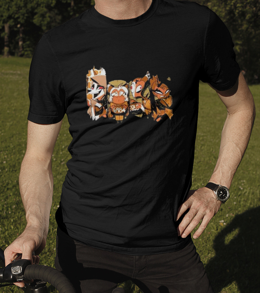 Imp Shot Hazbin Hotel Mugshot Characters 6984 6825 T-Shirt