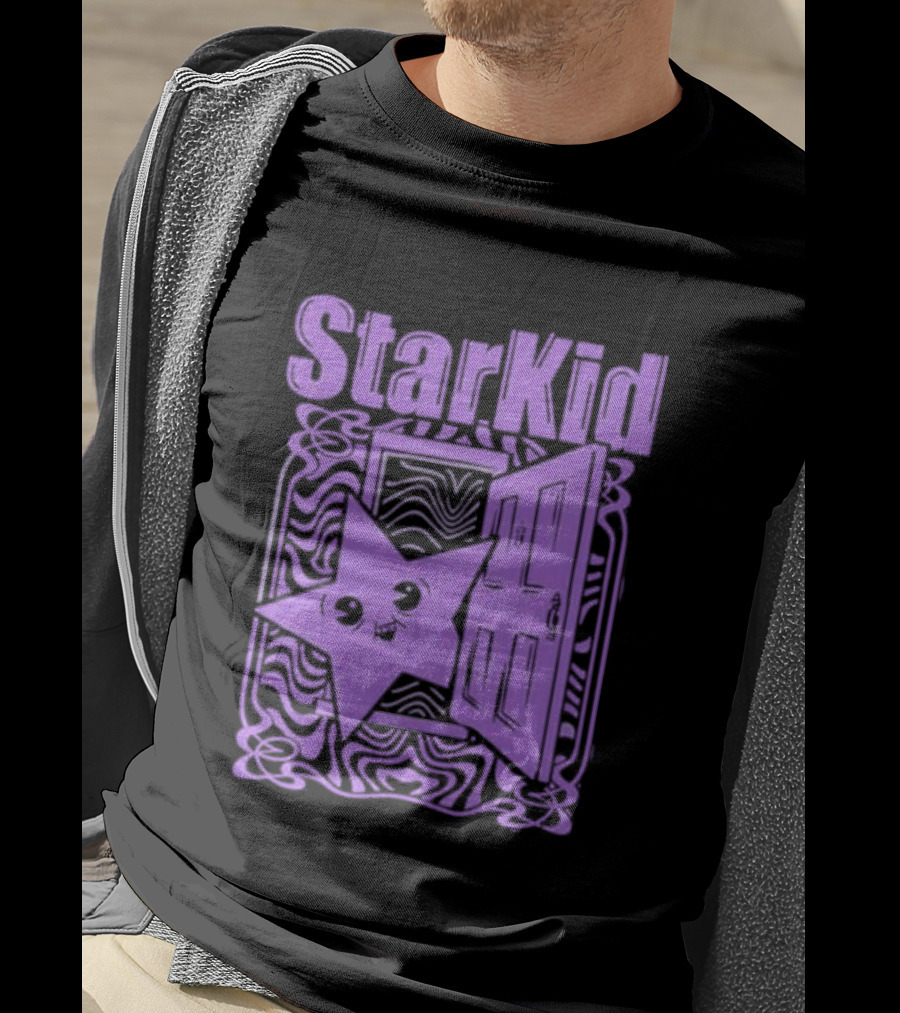 StarKid Purple Star Opening Doorway T-Shirt