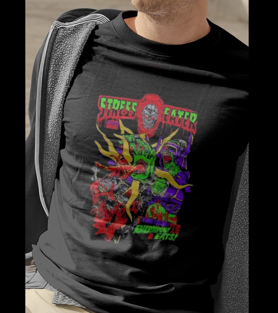 Stress Eater Graphic This Issue Everybody Eats Fierce T-Shirt