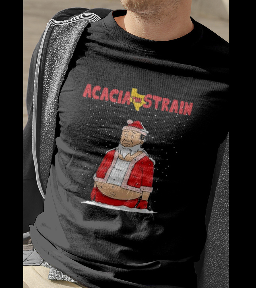Acacia The Strain Texas Santa Snowstorm T-Shirt