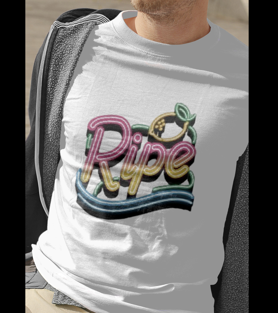 Ripe Neon Ribbed Fruit T-Shirt
