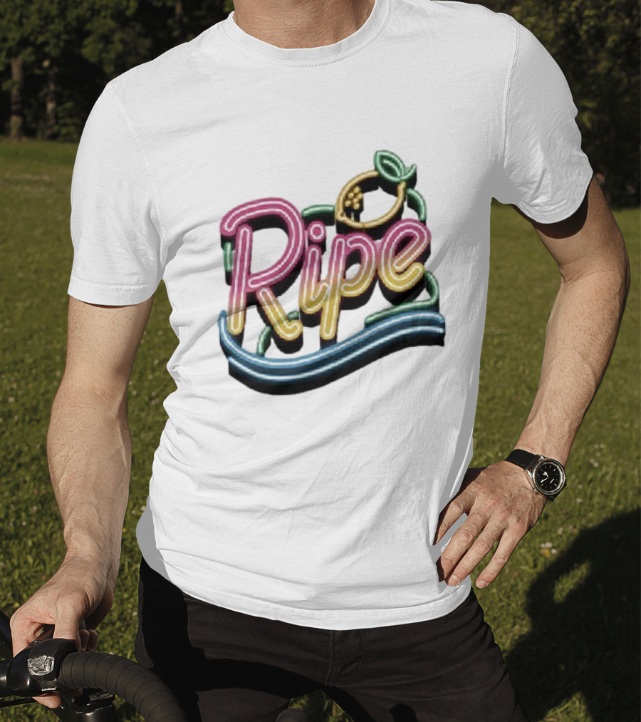Ripe Neon Ribbed Fruit T-Shirt