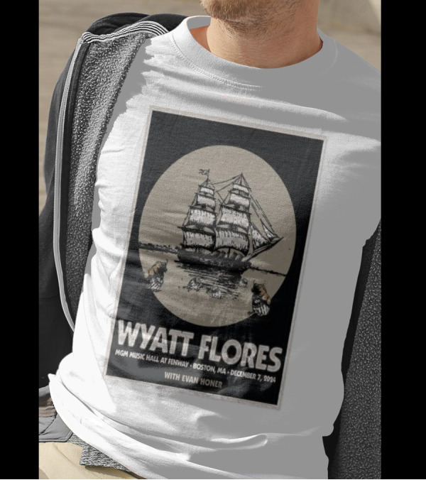 Wyatt Flores With Evan Honer At MGM Music Hall Fenway Boston MA December 7 T-Shirt