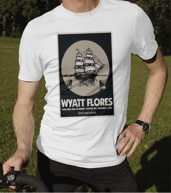 Wyatt Flores With Evan Honer At MGM Music Hall Fenway Boston MA December 7 T-Shirt
