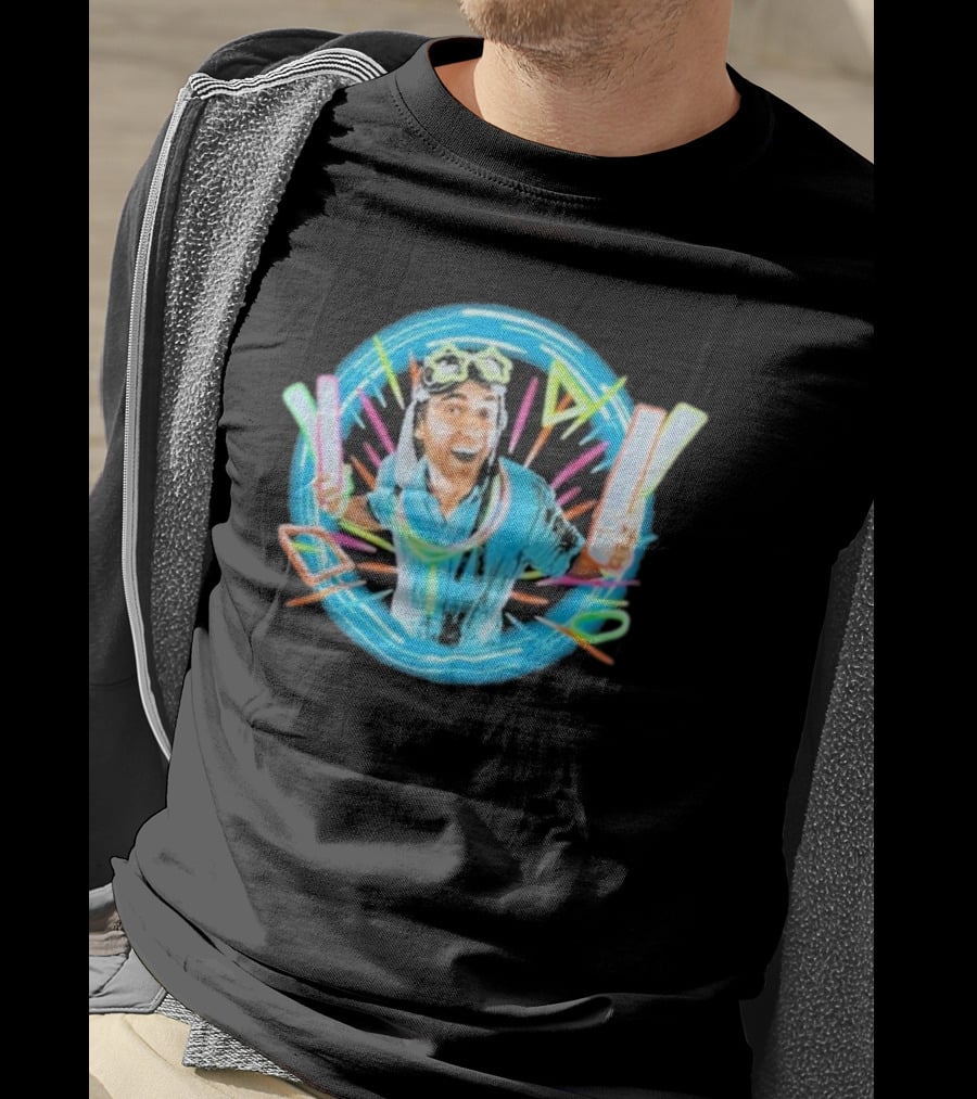 Danny Go Exciting Glowsticks Adventure Black T-Shirt